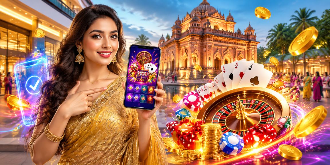 বাংলাদেশি মোবাইল অ্যাপে ক্যাসিনো গেমস খেলার দৃশ্য
